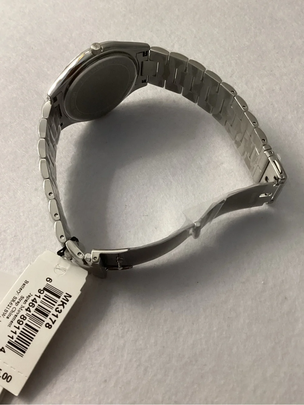 Michael Kors Unisex Slim Runway Stainless Steel Bracelet Watch 42mm